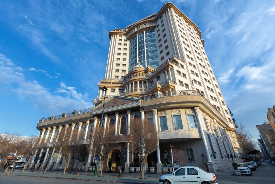 نمای هتل هتل قصر طلایی مشهد